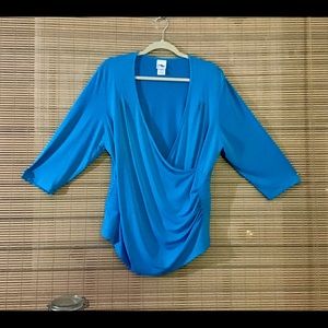 ☀️JMS☀️Blouse, draped, flattering, comfortable☀️